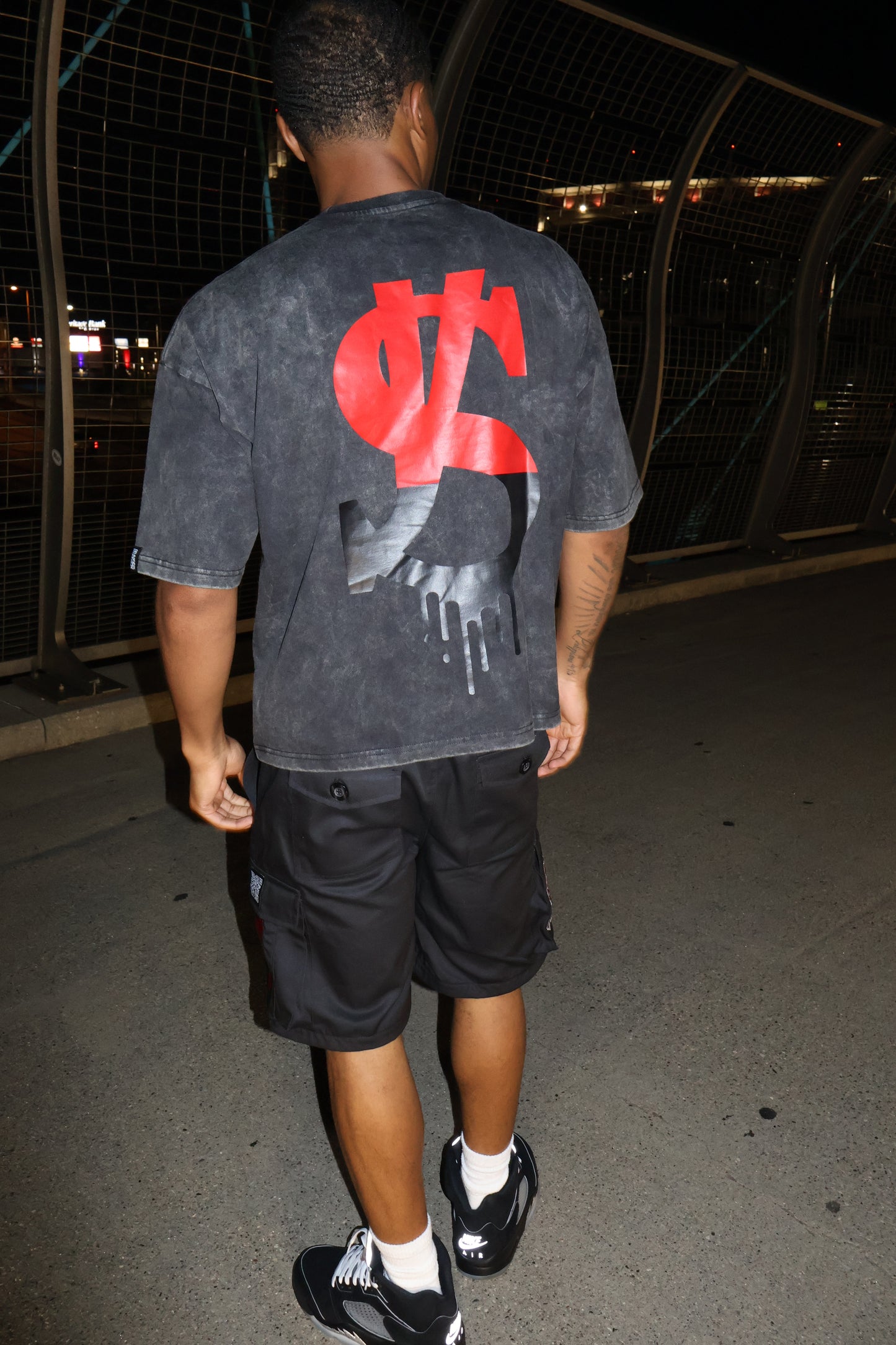 Acid Wash Oversized T-Shirt