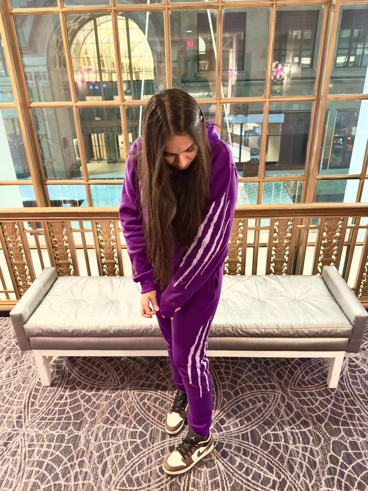 Purple Pullover Hoodie