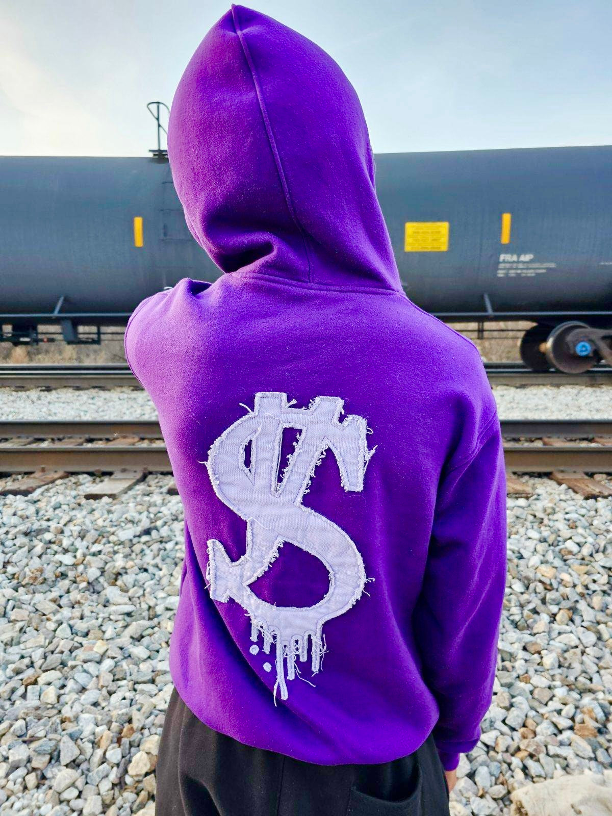 Purple Pullover Hoodie