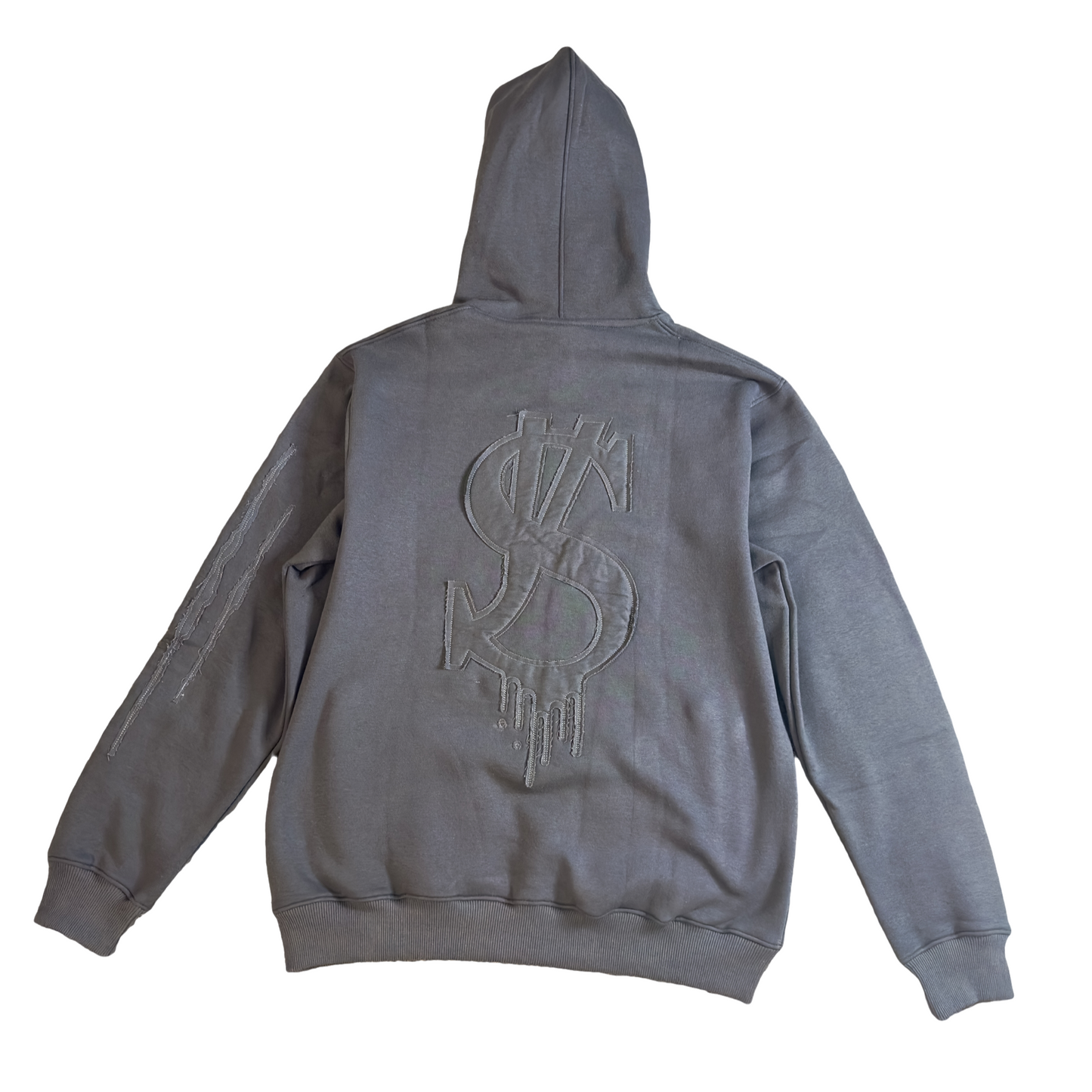 Grey Pullover Hoodie