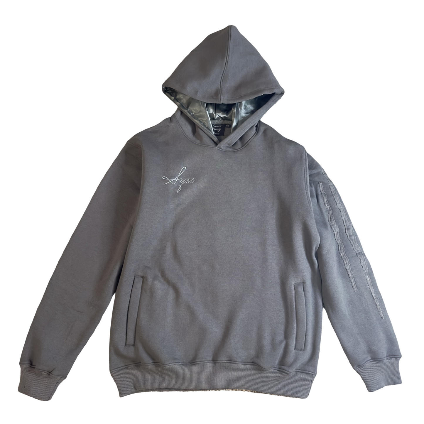 Grey Pullover Hoodie