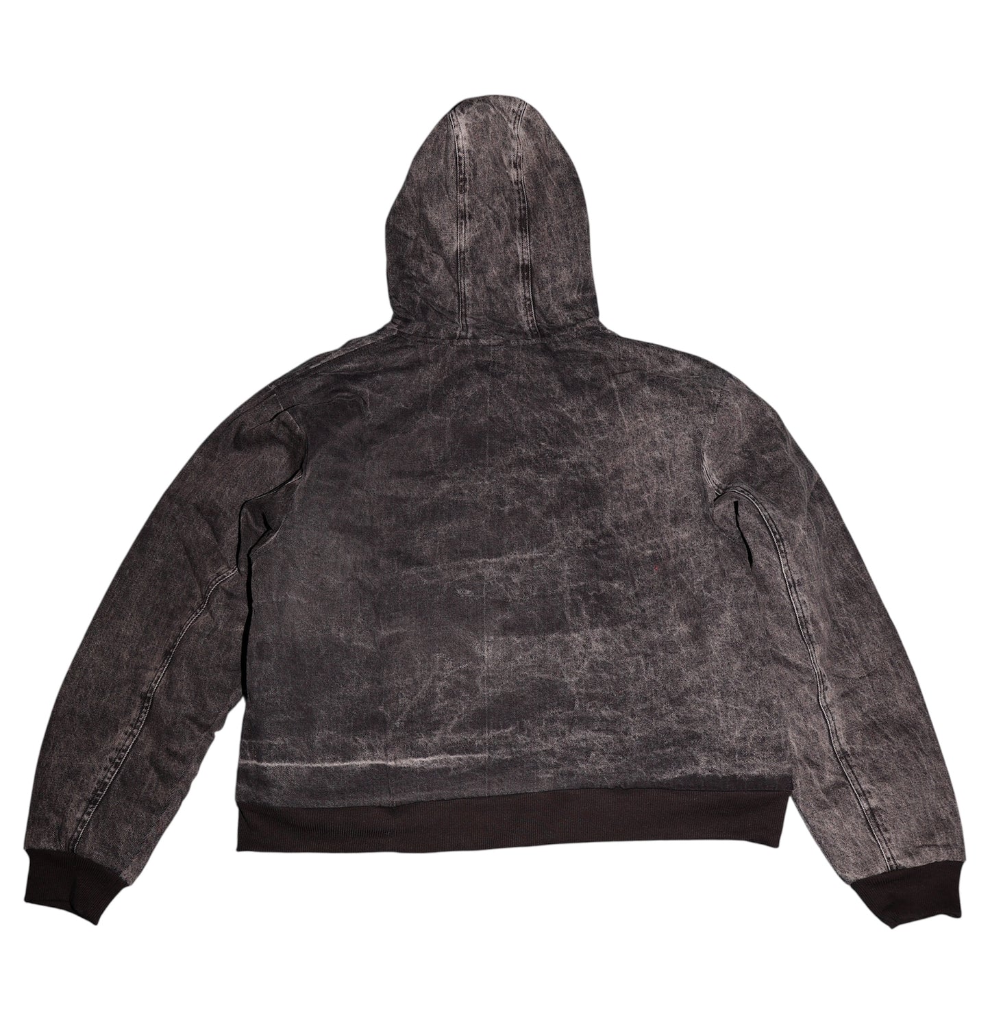 Jean Acid Wash Zip-up